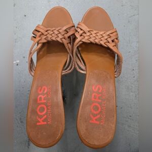 Michael Kors Made In Italy Women's Tan Sandals/Heels